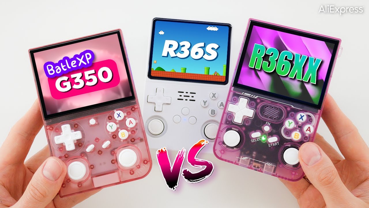 BatleXP G350 vs R36XX vs R36S Which to Buy? Best Budget Handheld Consoles COMPARISON & REVIEW