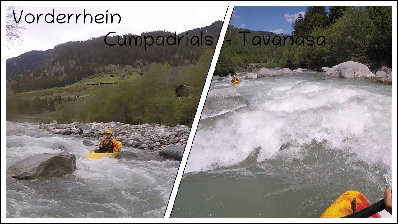 Flussführer - Vorderrhein: Cumpadrials - Tavanasa