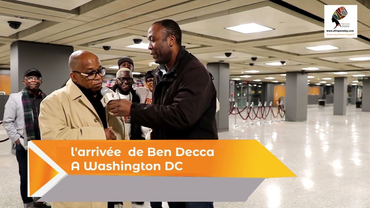 l'arrivée  de Ben Decca A Washington DC