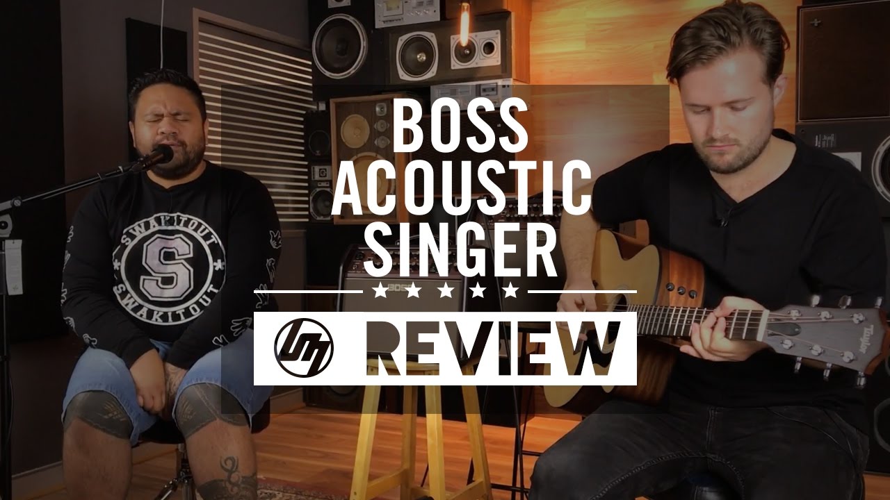 Акустические усилители BOSS Acoustic Singer | Better Music
