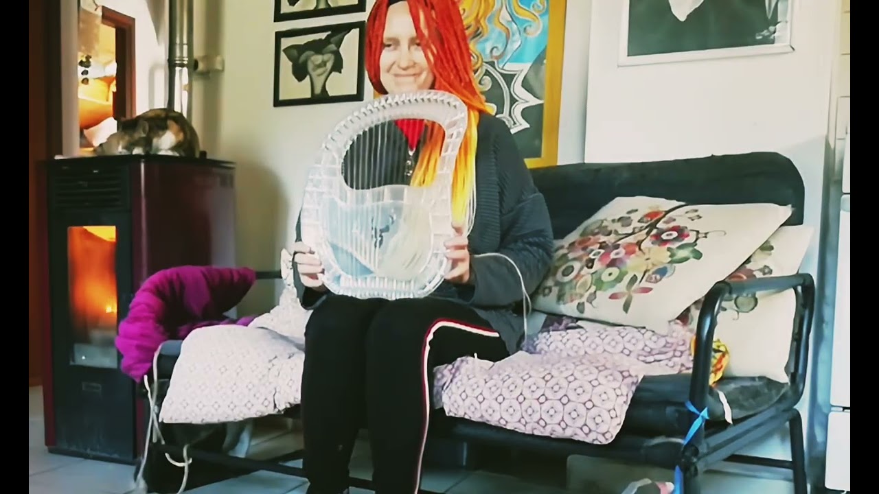 🪄LA MAGIA DI AUA🧞 #enricamerlow #EnricaMerloLyre_Harp #liracinese #chineselyre #Aua🎼