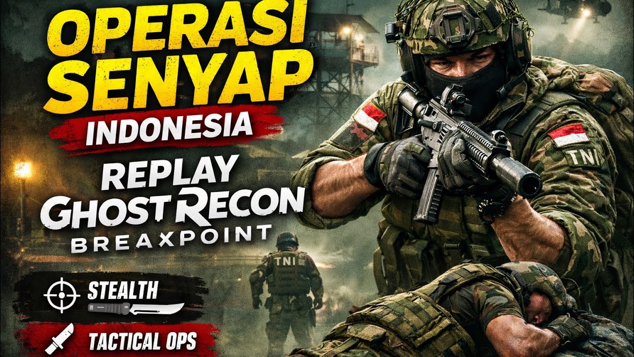 LIVE 🔴GHOST RECON BREAKPOINT | NO RAMBO ❌ Full Stealth Kadang Juga Rusuh Ghost Recon Breakpoint 🔥  🔥