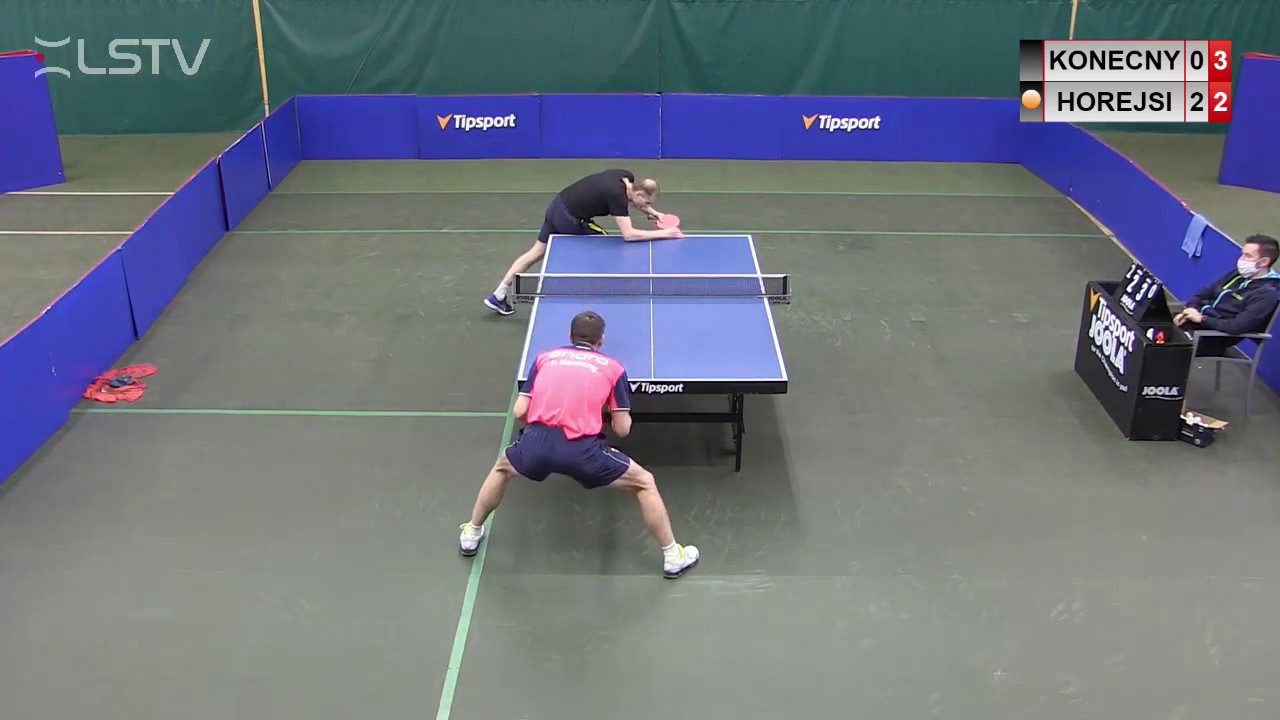 TABLE TENNIS 2020 Tomáš Konečný vs Miroslav Hořejší (TTSTAR SERIES, March 31st 2020, Semifinal)