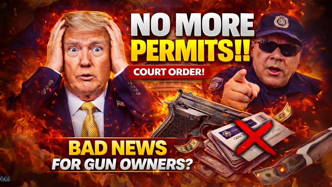 Gun Permits Are OVER! Supreme Court Emergency Ruling Changes EVERYTHING