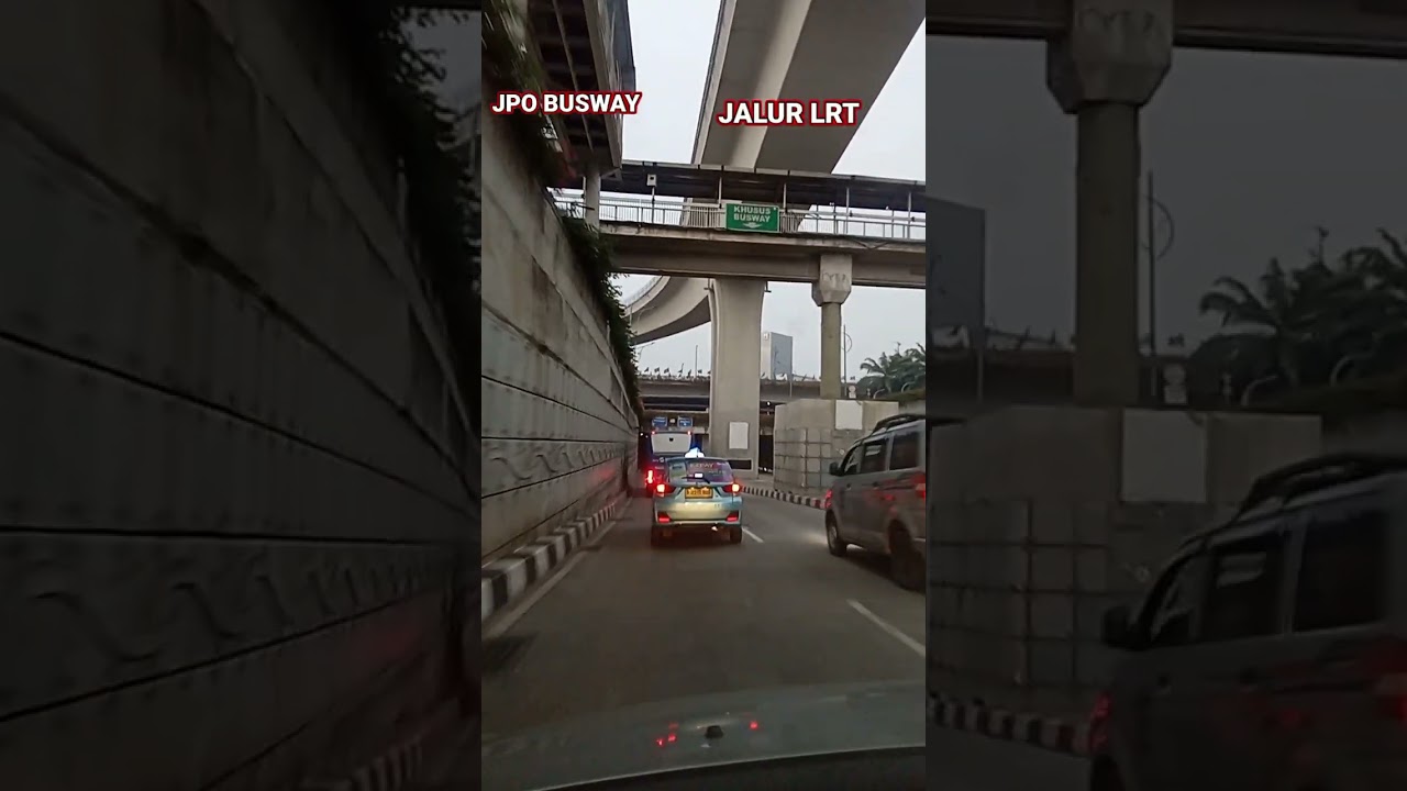JANGAN SALAH JALAN DI UNDERPASS KUNINGAN JAKARTA #underpass #kuningancity #mampangprapatan #lrt
