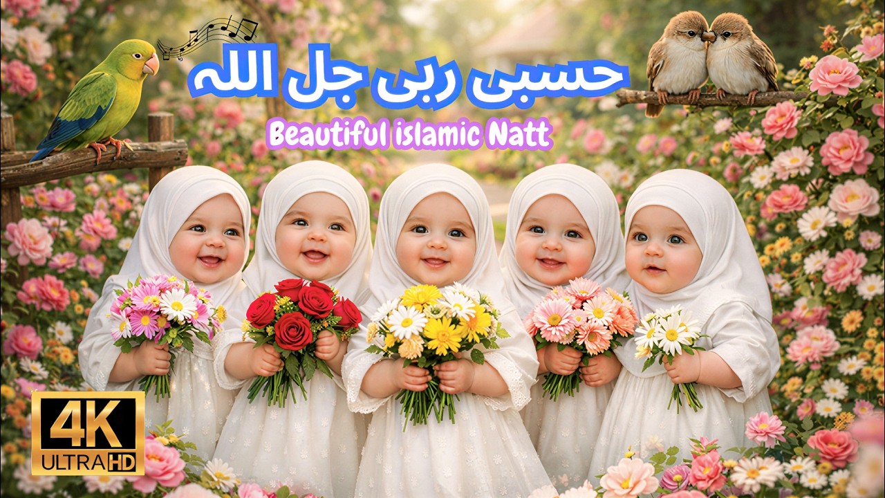Hasbi Rabbi Jallallah  حسبی ربی جل اللّٰہ  Islamic Lori for Kids  Islamic Cartoon Nasheed