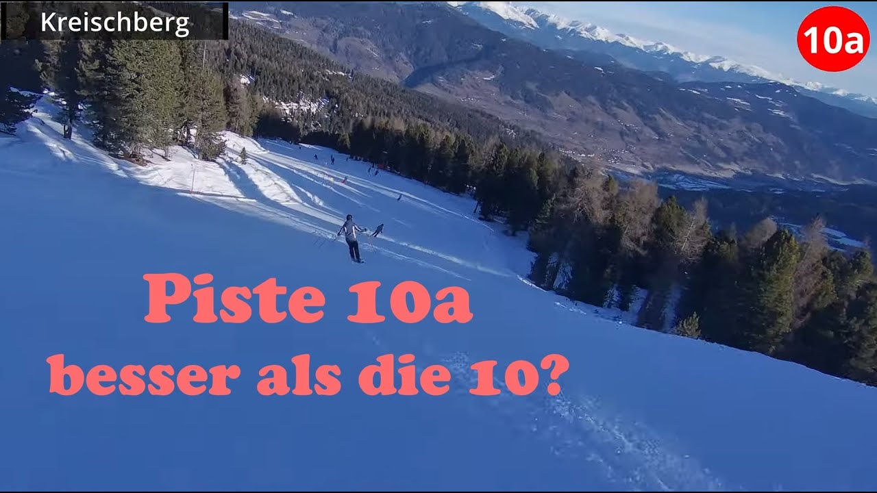 Kreischberg – Piste 10a (rot) ⛷️ | Panorama & Verlauf von der Rosenkranzhöhe