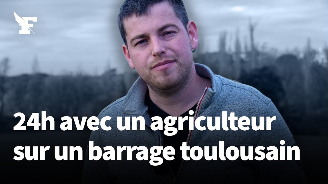 24 heures avec Aymar, agriculteur céréalier, sur un barrage toulousain