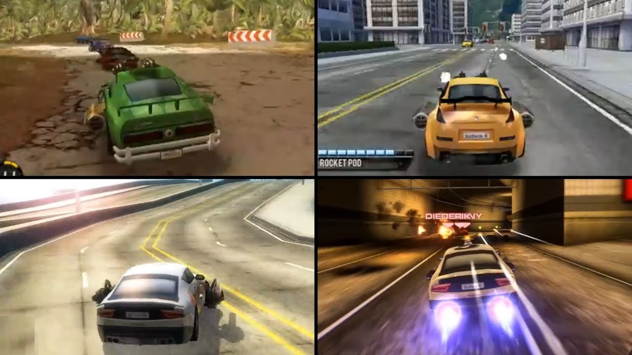 All Burnin' Rubber Games Trailers (2009 - 2018)