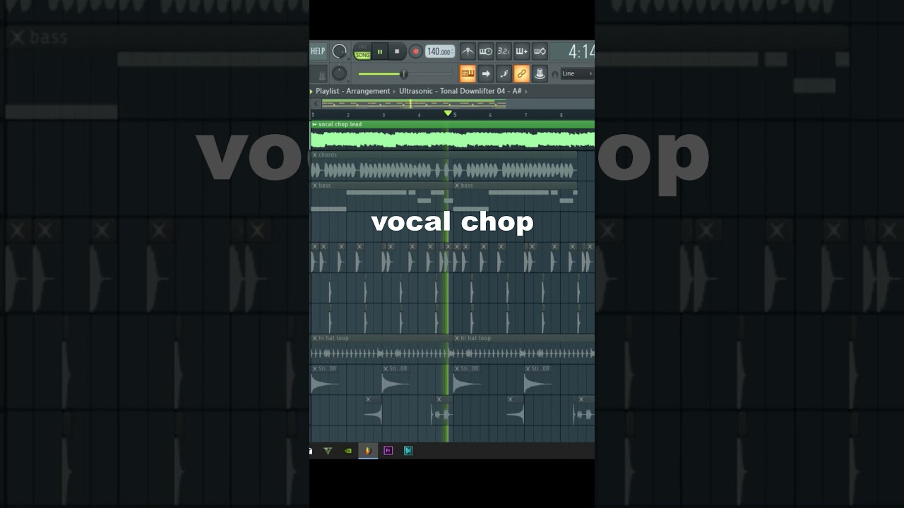 vocal chop + future bass 😅 / #youtubeshorts #shorts