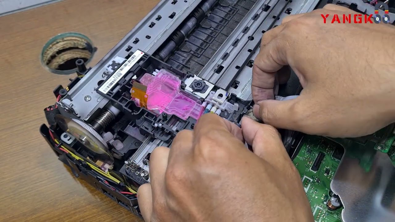 Cara Ganti Head Printer Brother DCP T310 | Disassembly Printer Brother DCP-T310