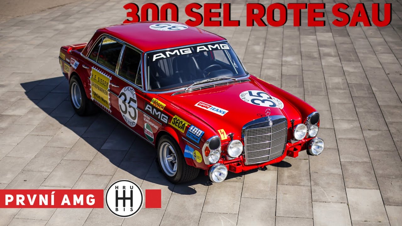 Mercedes-Benz 300 SEL 6.8 AMG Rote Sau | Prvn&iacute; AMG bylo z&aacute;vodn&iacute;m monstrum |