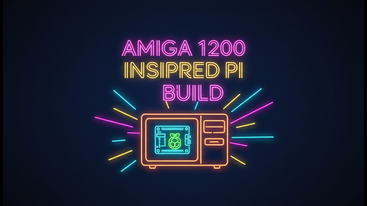 Raspberry pi CM5 Amiga inspired computer build Part 1