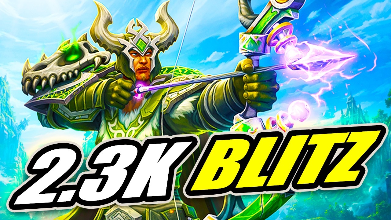 2.3K Blitz Rated Full Game Marksmanship Hunter Midnight | World of Warcraft | PvP