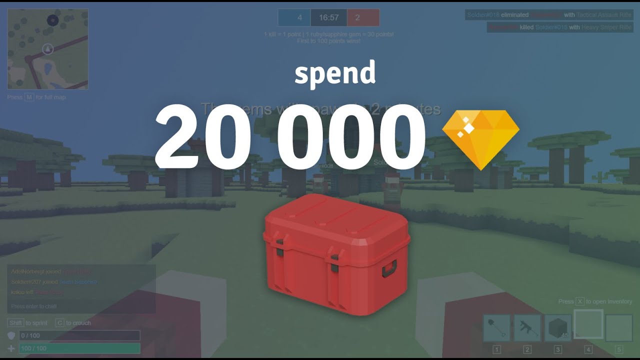 20,000 VOX !!! OPENING THE CHEST. Voxiom.io