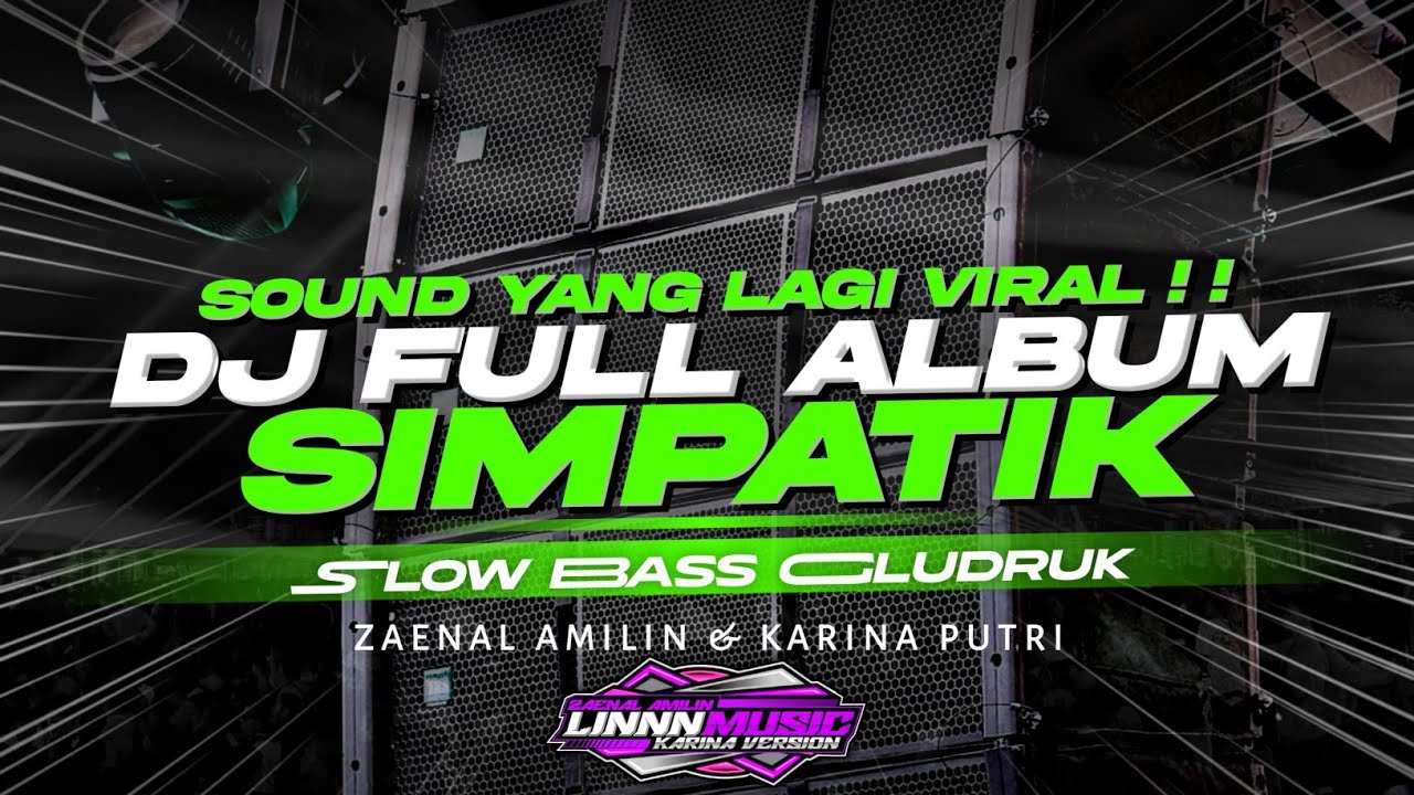 DJ SIMPATIK FULL ALBUM TERBARU 2025 - CINTA DARI SEBERANG SLOW BASS GLUDRUK [ LINNN MUSIC ]