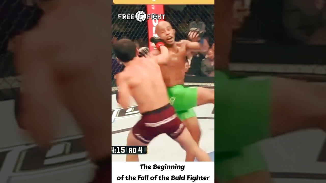 The Beginning of the Fall of the Bald Fighter #ufc #mma