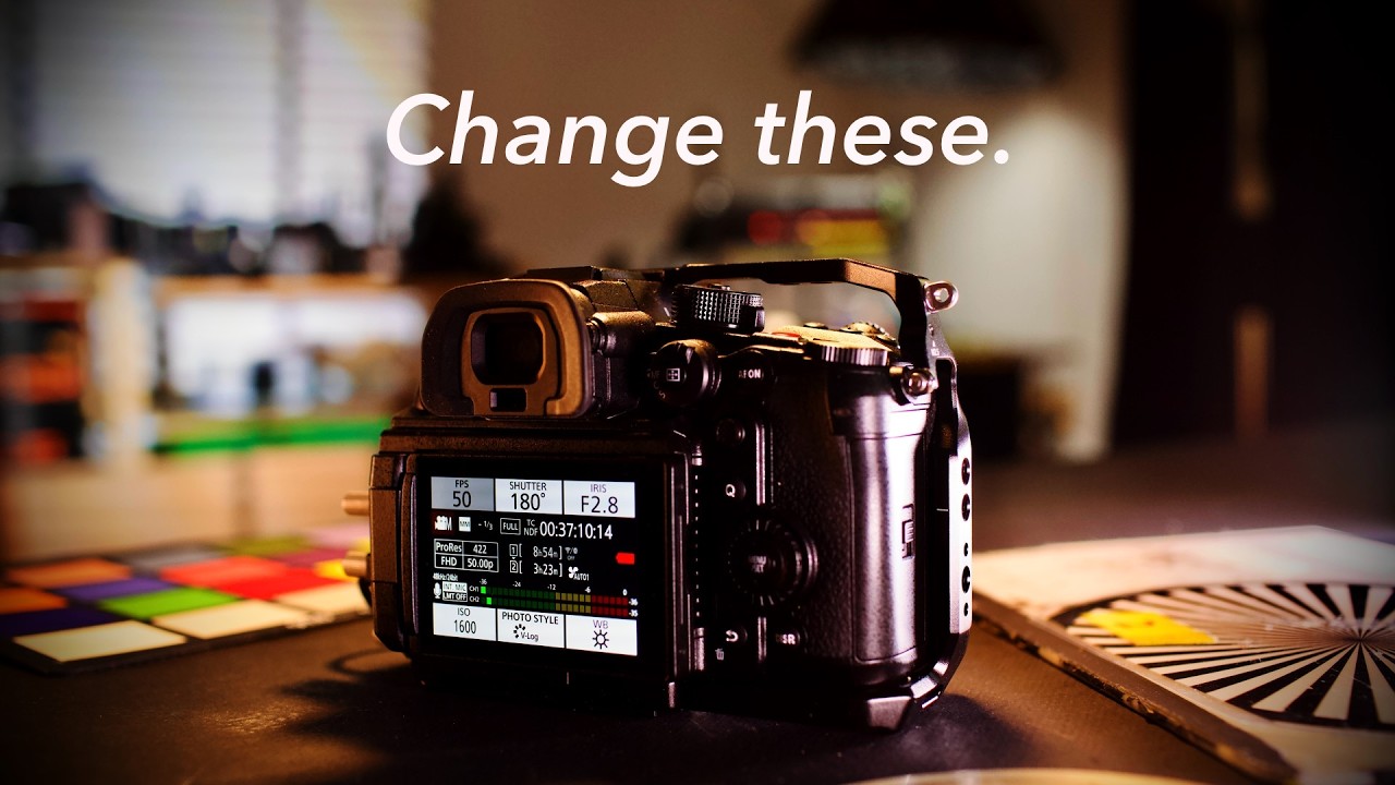 Руководство по настройкам для киносъемки на Lumix GH7 на 2026 год.