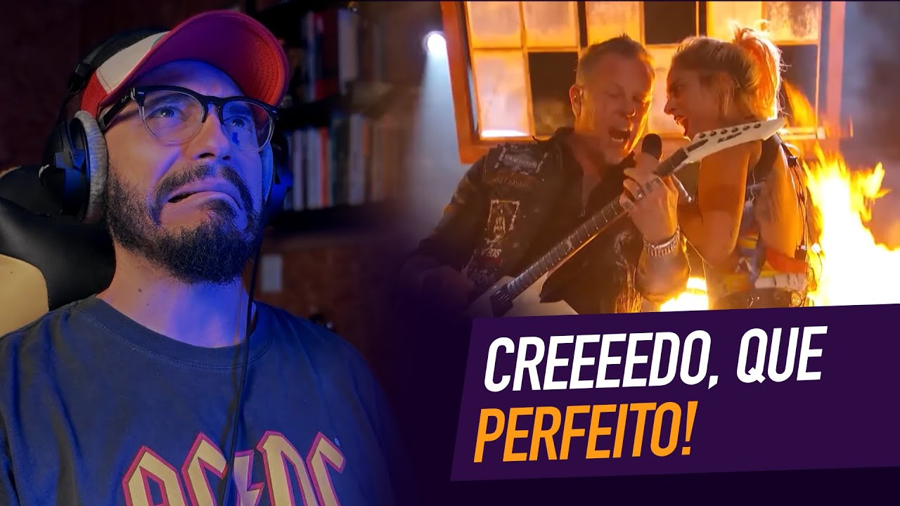 Professor de Canto reagindo à LADY GAGA e METALLICA cantando MOTH INTO FLAME