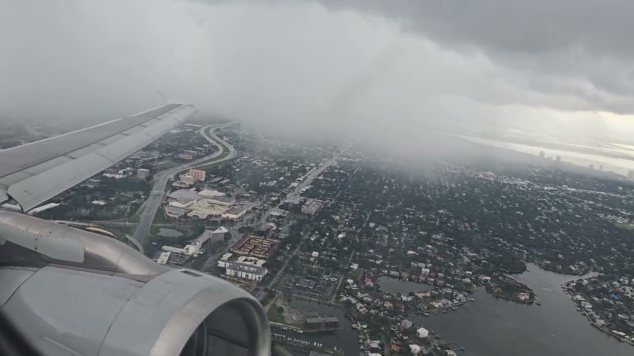American A319 (N831AW) departing Tampa