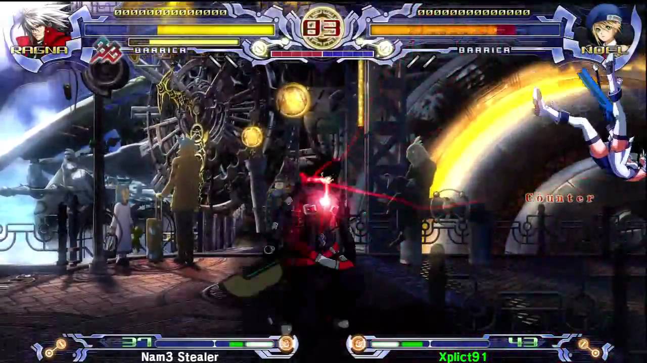 Blazblue Xbox 360 Online, Lvl 1 (me) makes a lvl 23 (Nam3 Stealer) rage Quit