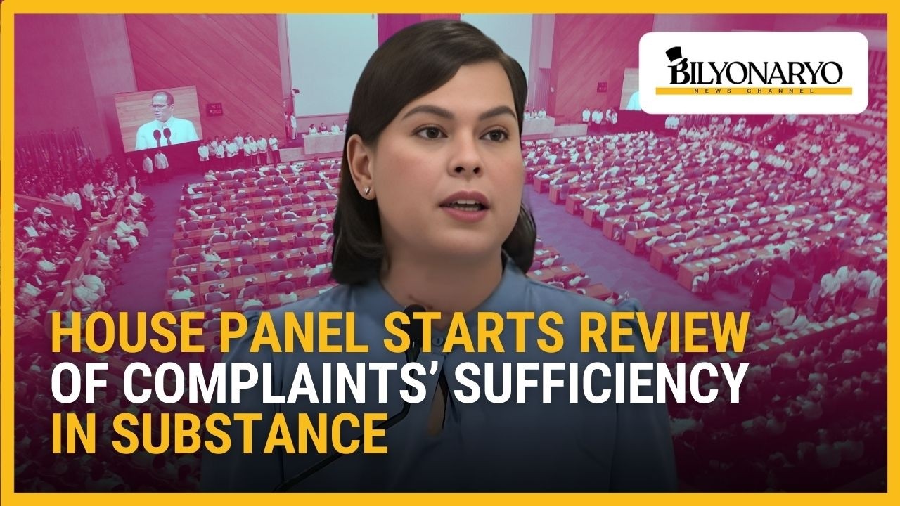 House panel starts review of complaints’ sufficiency in substance | The Daily Dish