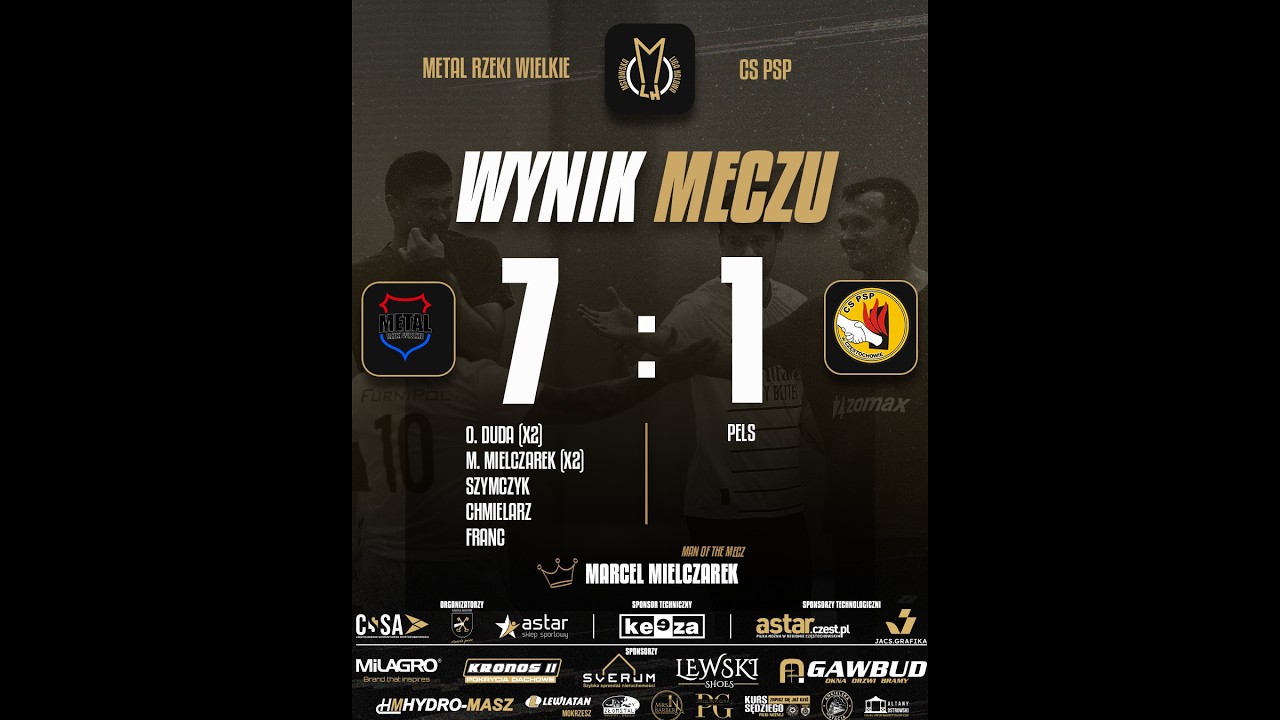 #MLH25-26 I 11. Kolejka I Metal Rzeki Wielkie - CS PSP