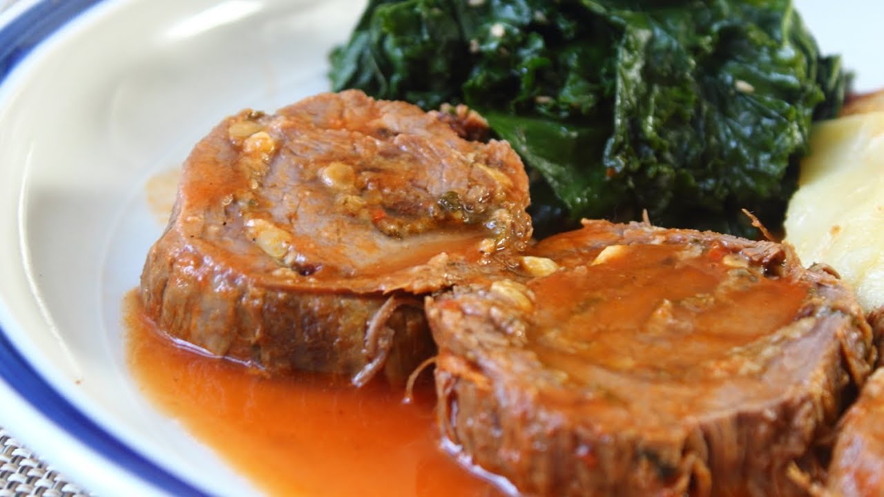 Flank Steak Roulade Experiment - Stuffed & Rolled Beef Flank Steak Recipe