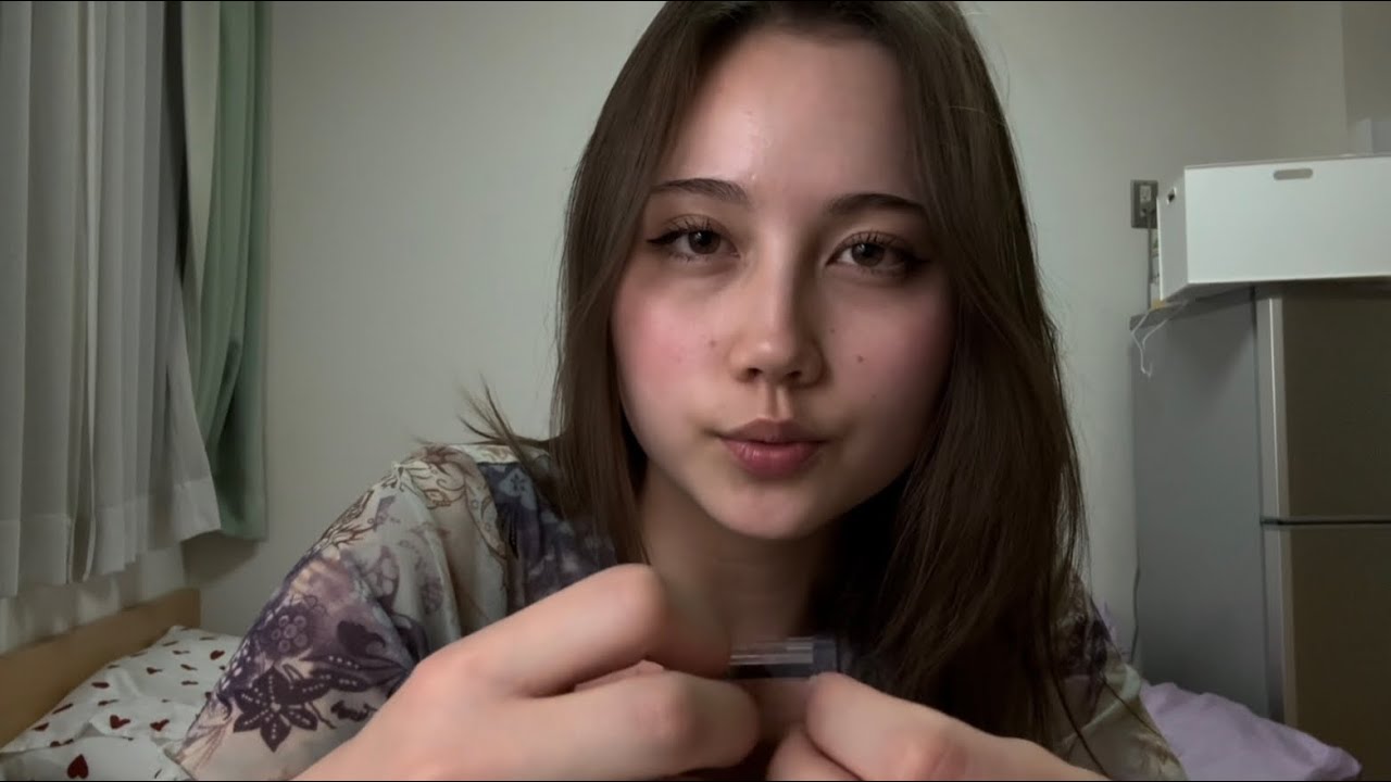 асмр делаю тебе макияж
