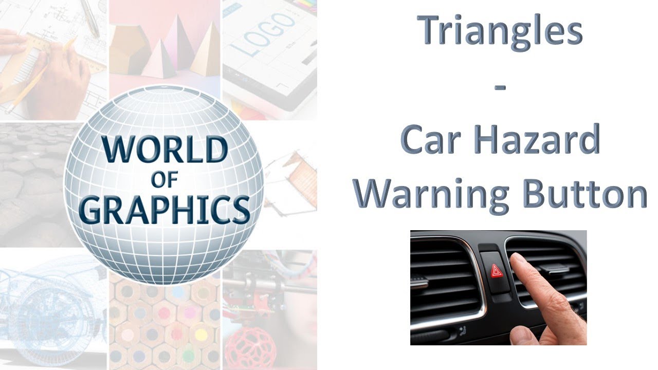 World of Graphics: Car Hazard Warning Button