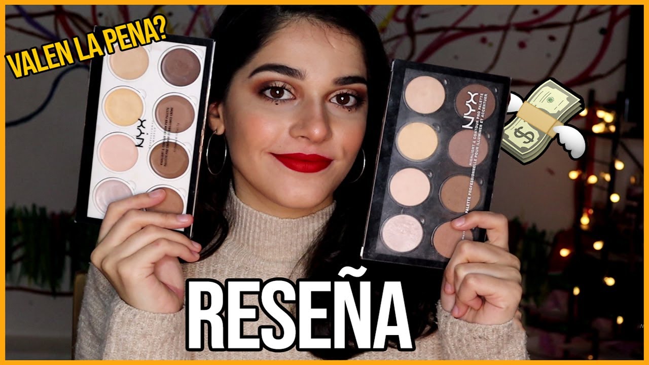 RESEÑA PALETAS DE NYX - HIGHLIGHT & CONTOUR PRO PALETTE VS.HIGHLIGHT & CONTOUR CREAM PRO PALETTE
