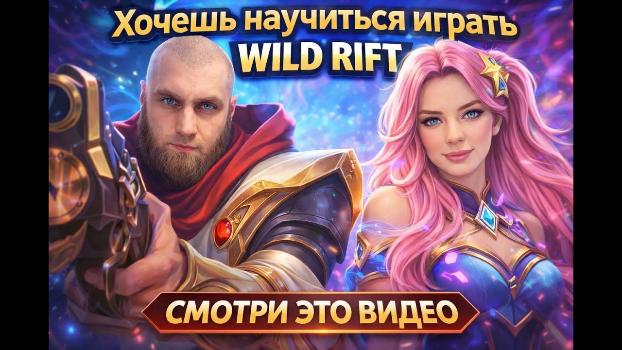 Учимся играть в Wild Rift: стратегия, реакция и победа!
