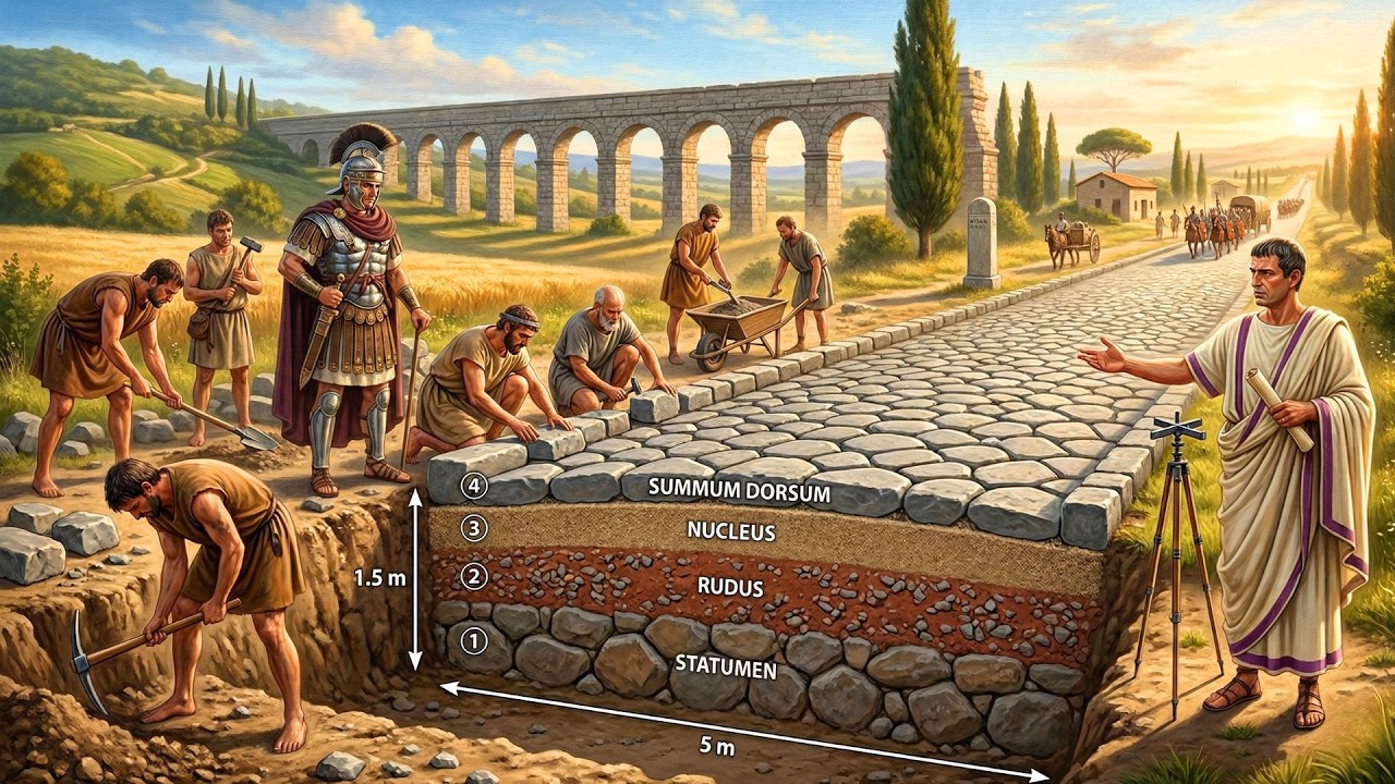 L'Incredibile Segreto Delle STRADE Romane Che Nessun Ingegnere Sa Replicare!