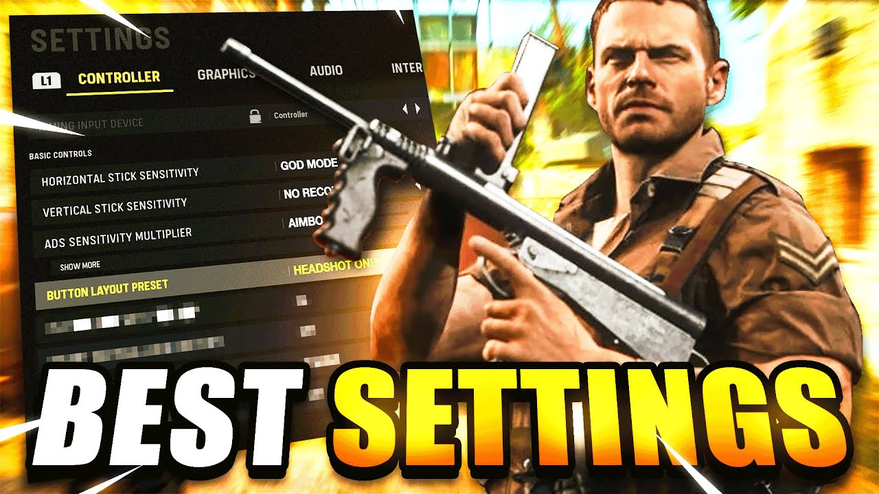 All Best Settings for Console & PC (Graphics/Controller) for Vanguard | Call of Duty Vanguard