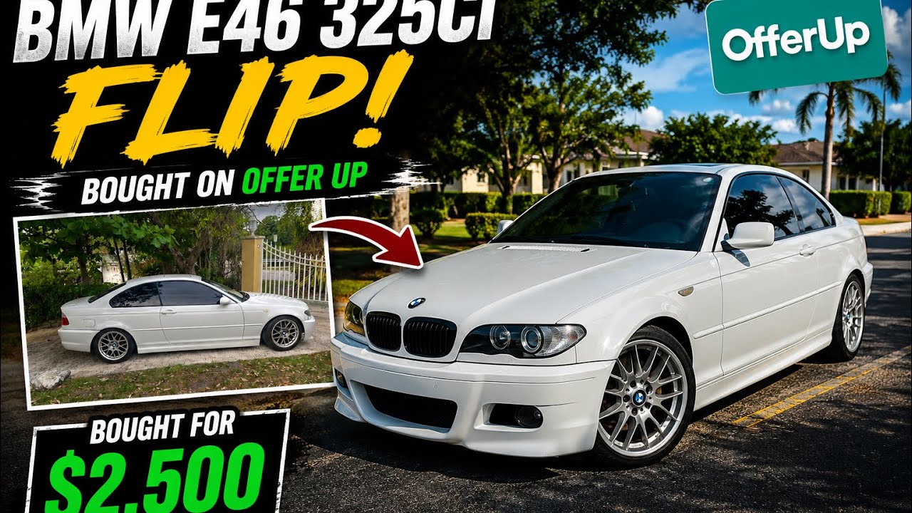 Спасение дешевого BMW 325ci: разборка деталей трека и заработок $$$