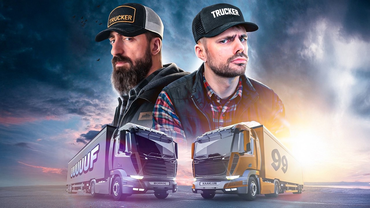EURO TRUCK SIMULATOR met Don Kaaklijn & Morrog