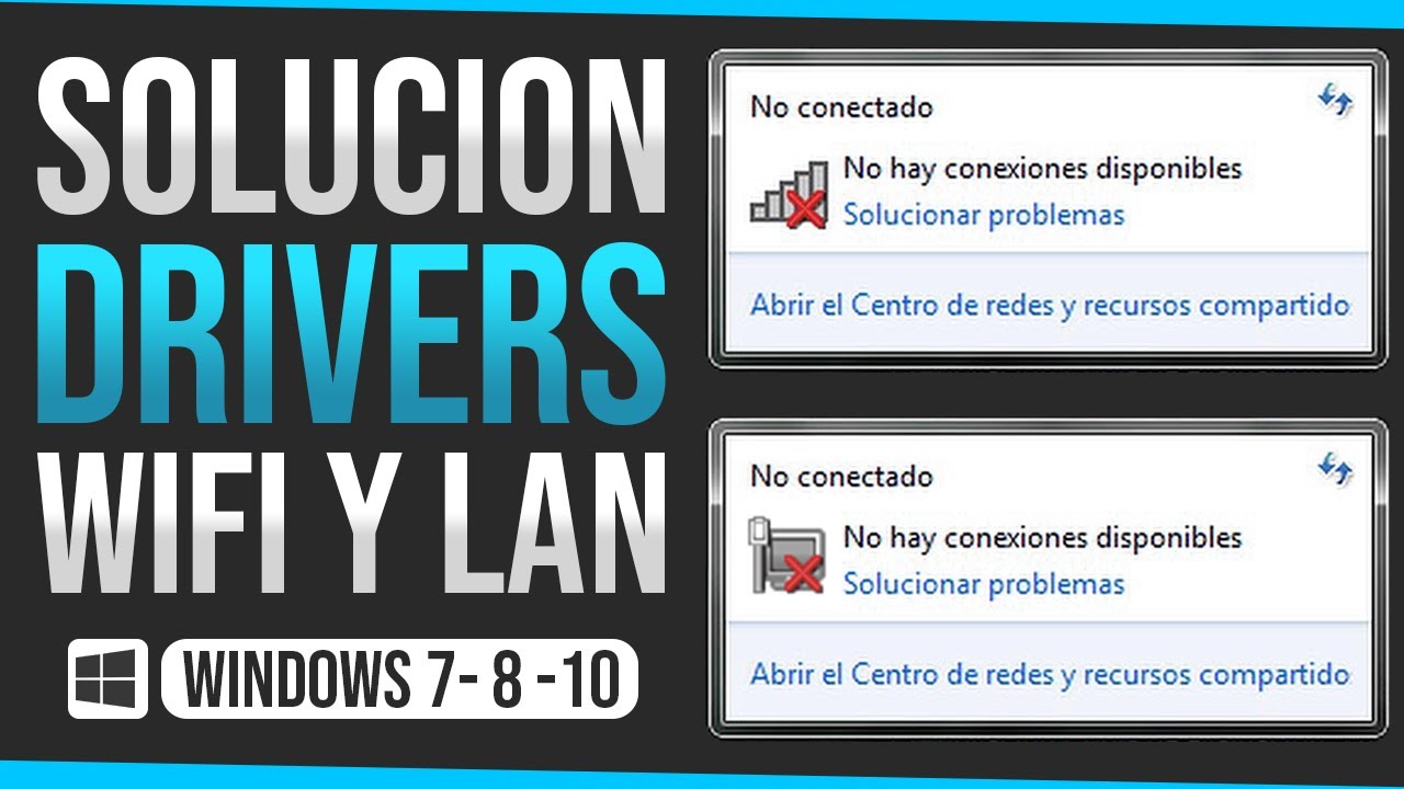 Como Instalar Drivers de WIFI y LAN a mi PC sin Internet (Win 7-8-10) F&Aacute;CIL Y R&Aacute;PIDO