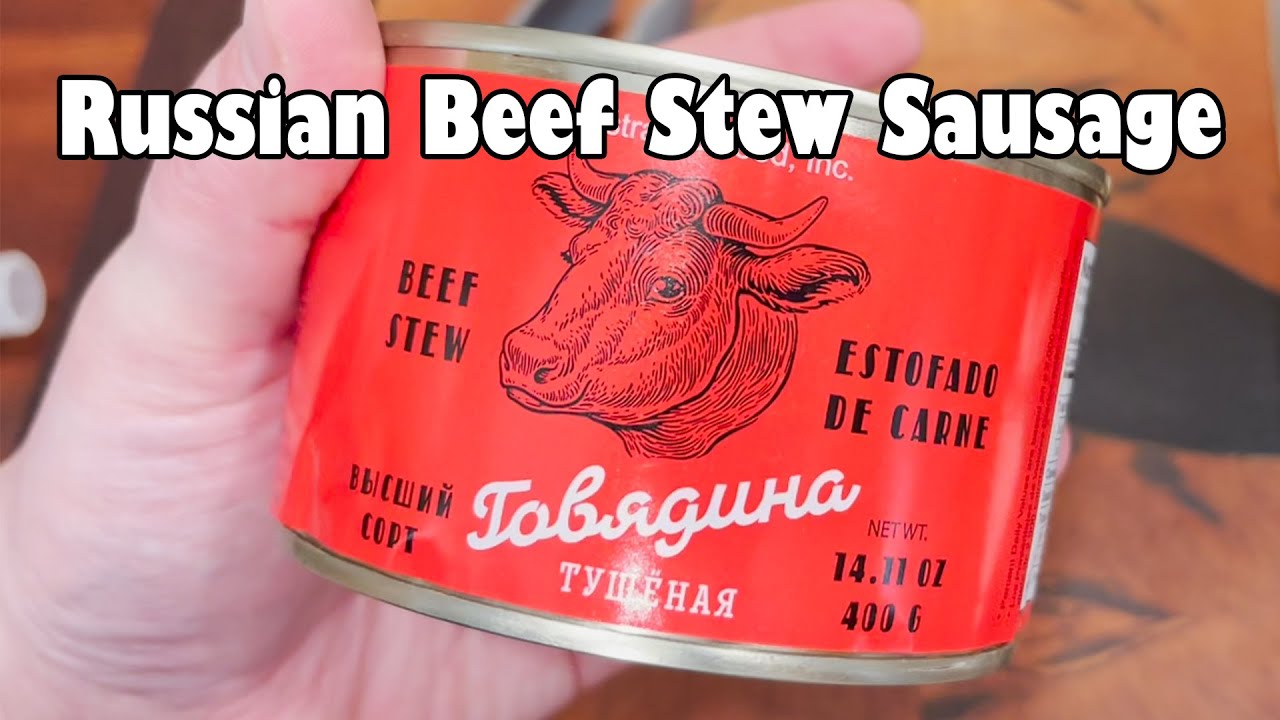 Russian Beef Stew Sausage