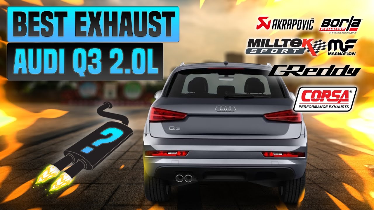 Audi Q3 Exhaust Sound🔥aFe Power,Borla,FOX,RES,Upgrade