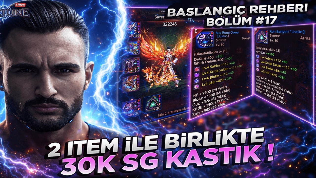 WARTUNE ULTRA YENİ SERVER BAŞLANGIÇ REHBERİ BÖLÜM 17 !!! Wartune Ultra Türkçe