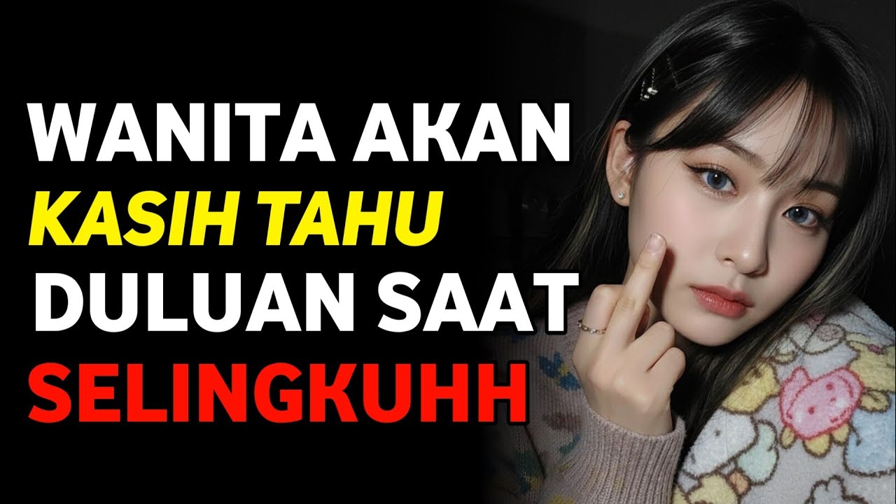 Ketika Wanita Selingkuh, Dia Akan Memberitahumu Duluan - Psikologi Wanita