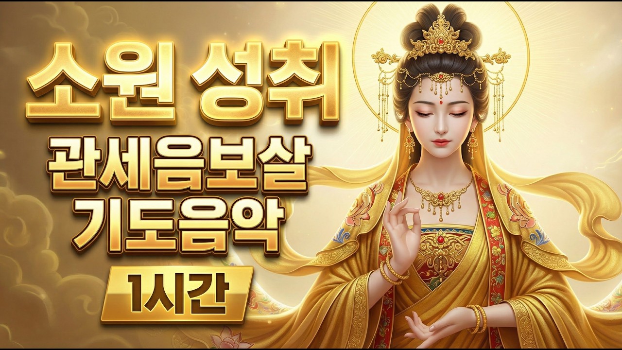 소원기도 루틴(매일) | 나무관세음보살 찬불가 | 1시간