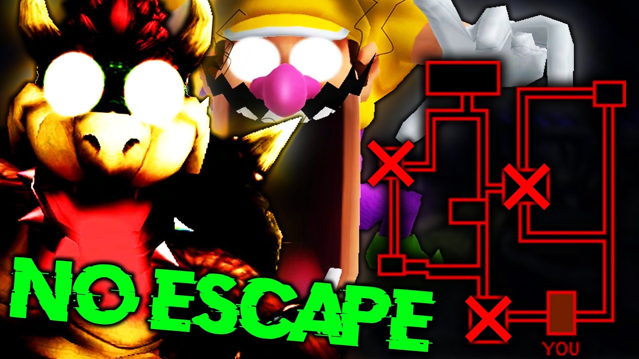 There Is NO ESCAPE from The Exit Mode (FNAF Wario)