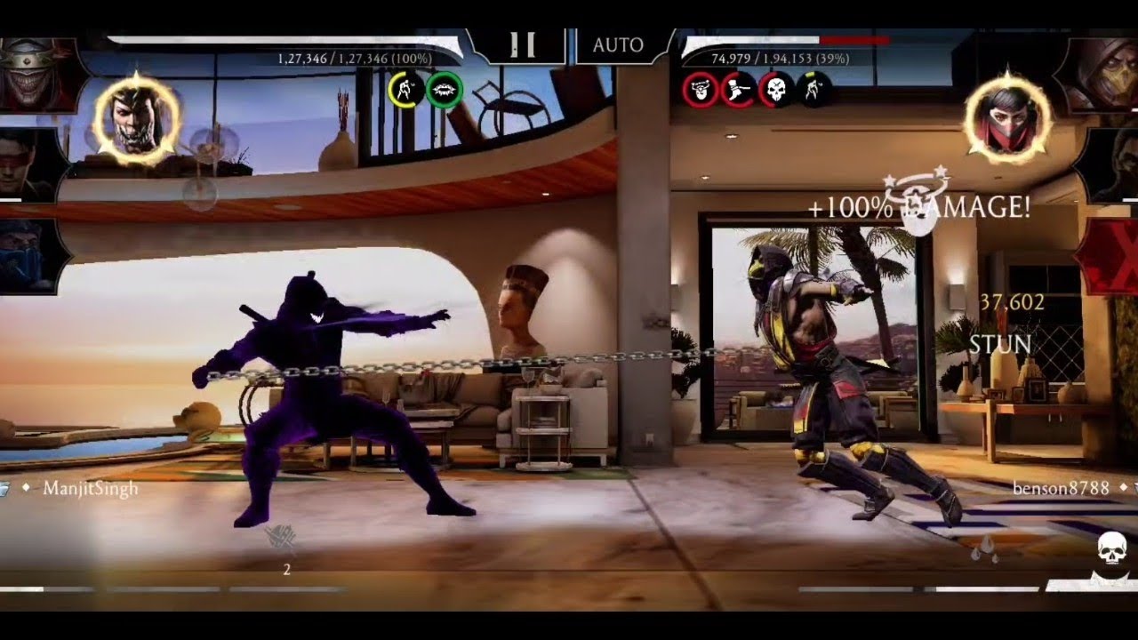 MK mobile REALM KLASH 11 to 15th stages fight with 2 fusions of Noob Saibot #gaming #games #gameplay