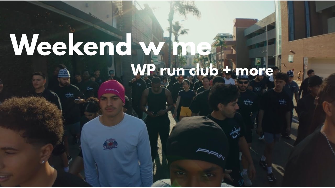 Spend a weekend w me | WP run club + more