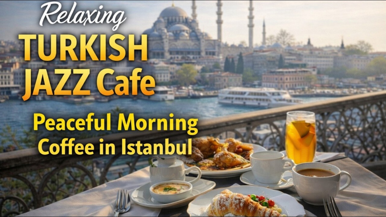 //Cozy breakfast in turkish with chill jazz for happy morning 🤍//