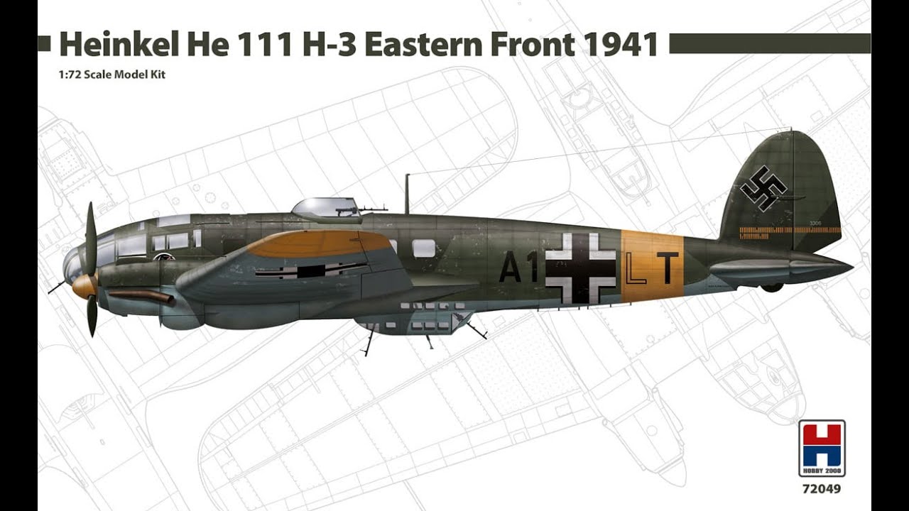 Hobby 2000 72049 - Heinkel He-111 H-3 Eastern Front 1941- What's in the box?