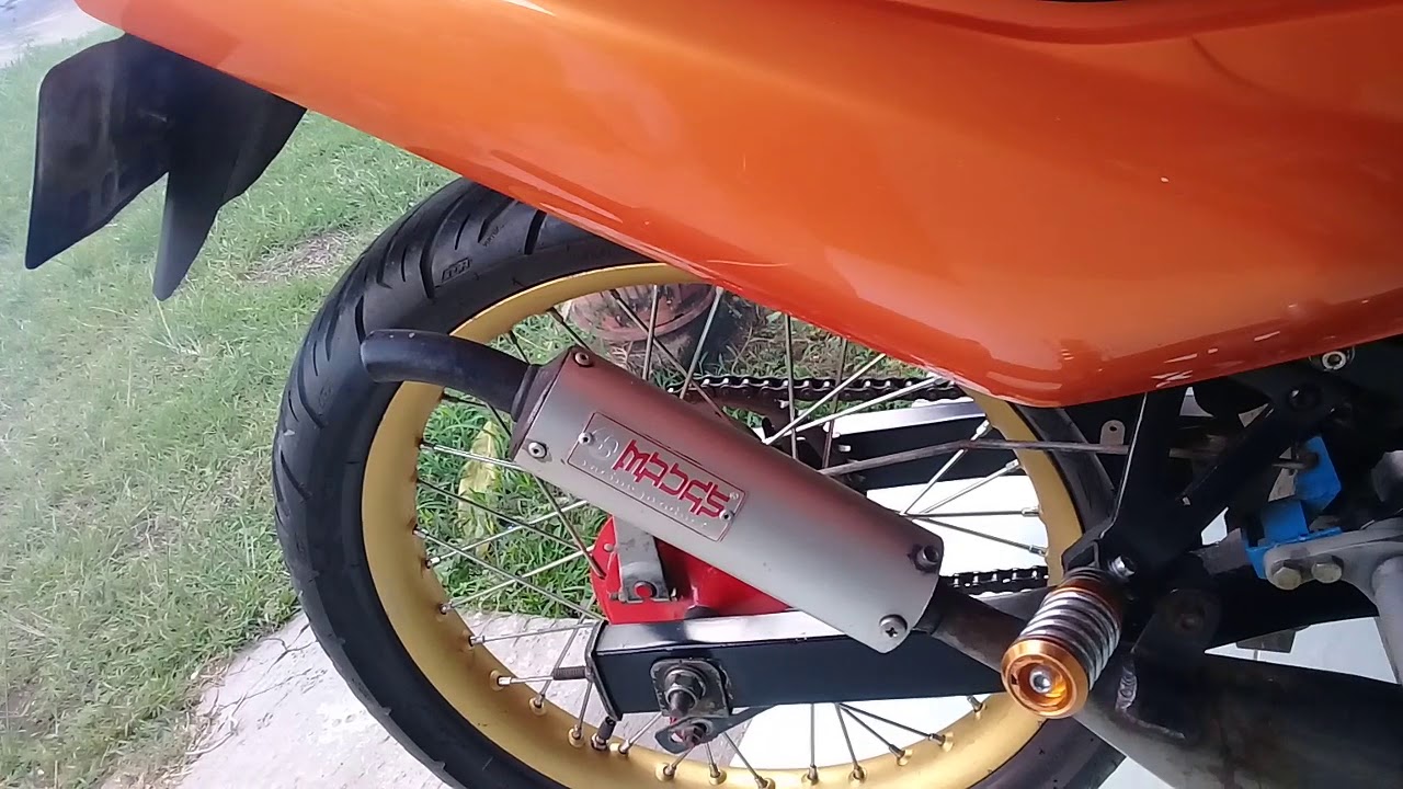 Cek sound satria 120 R semi underbone harian..
