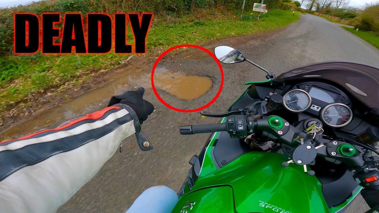 Every Day Road Hazards Your Motorcycle Instructor NEVER Told You About (feat. ZZR1400 / ZX-14R)