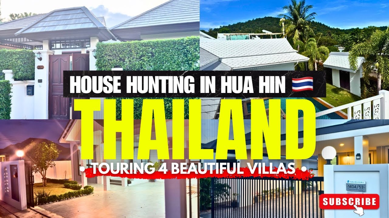 Поиск дома в Хуа Хине, Таиланд 🇹🇭